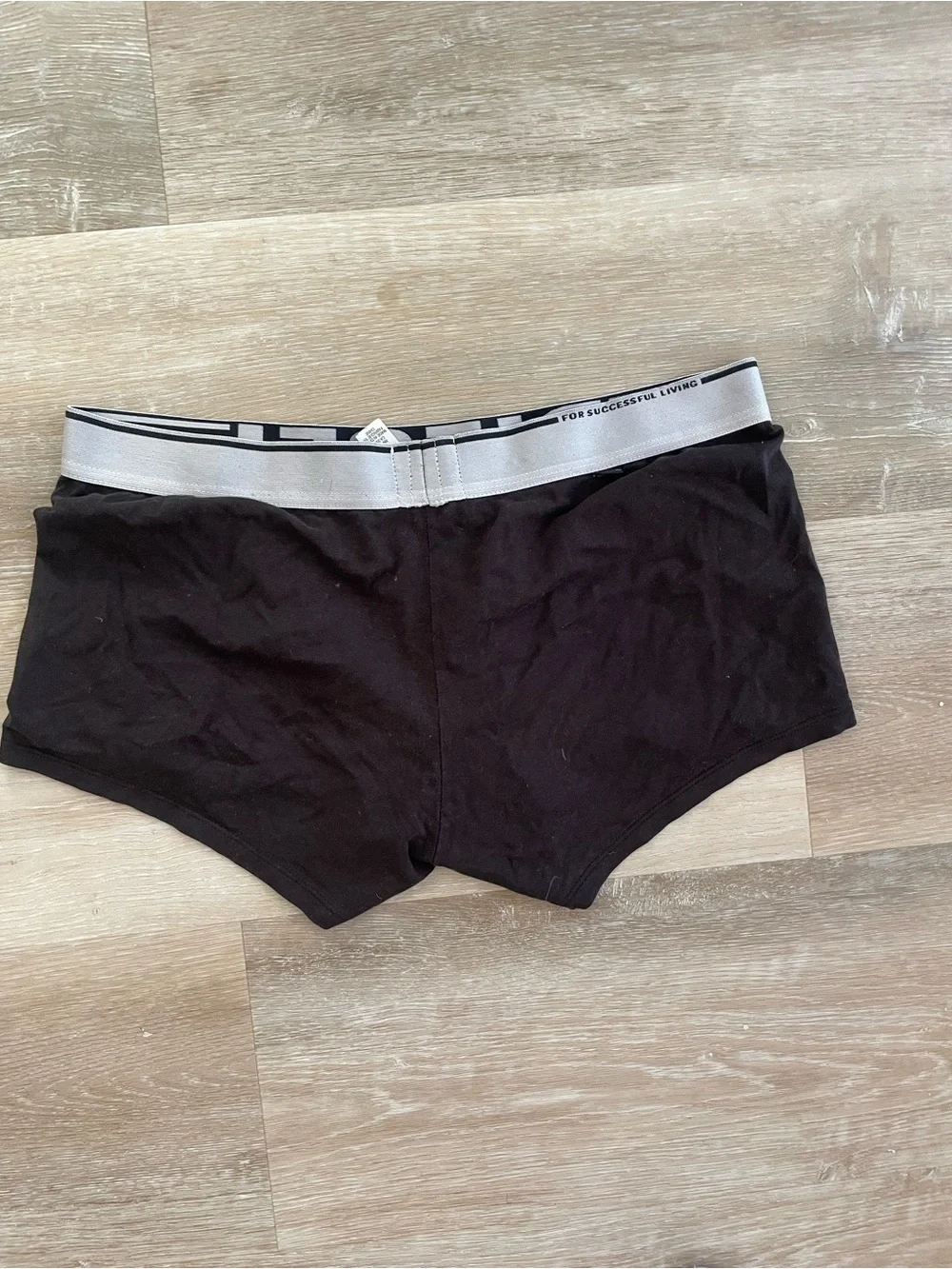 Diesel Black trunks with white Waistband (M)